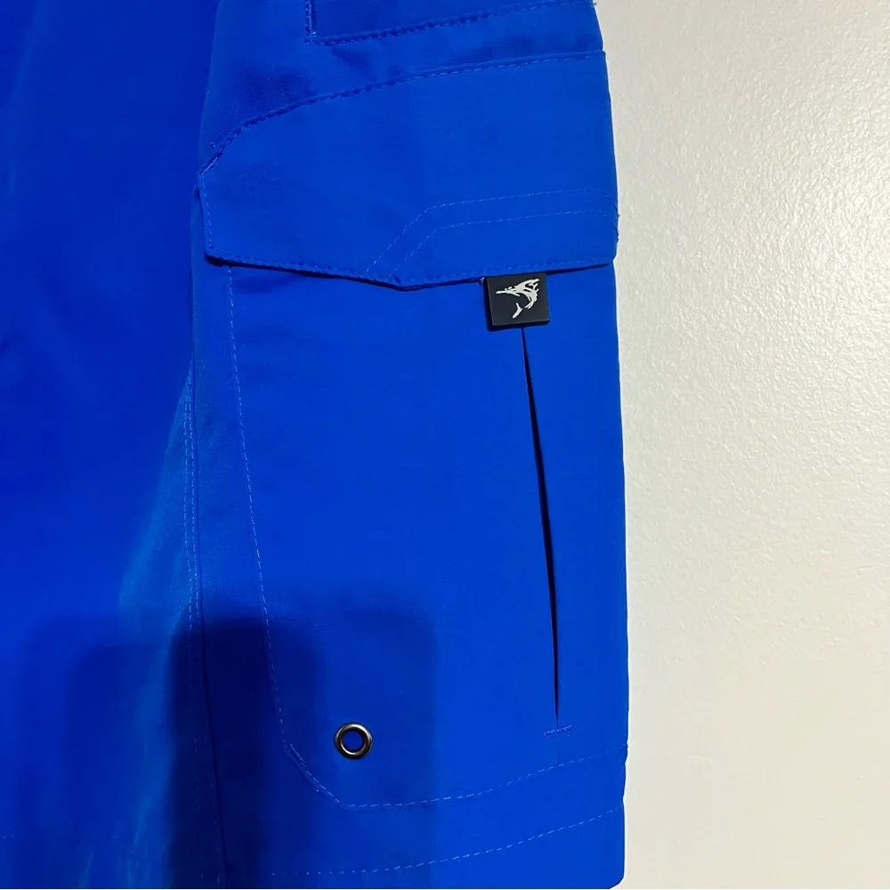 Bimini Bay Cargo‎ Shorts Men’s 44x9 Blue Dri-Fit Outdoor Athletic Athleisure